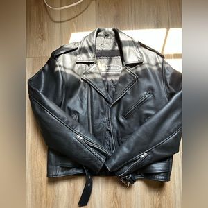 Leather Biker Jacket